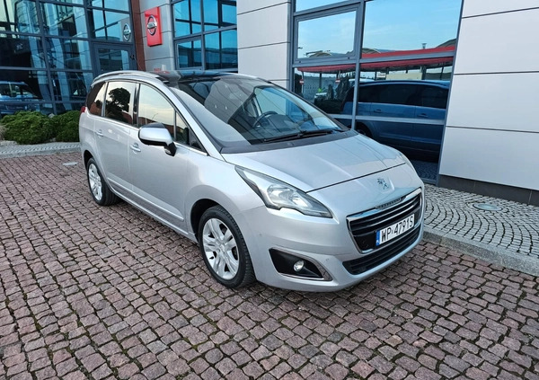 Peugeot 5008 cena 33900 przebieg: 225000, rok produkcji 2014 z Płock małe 781